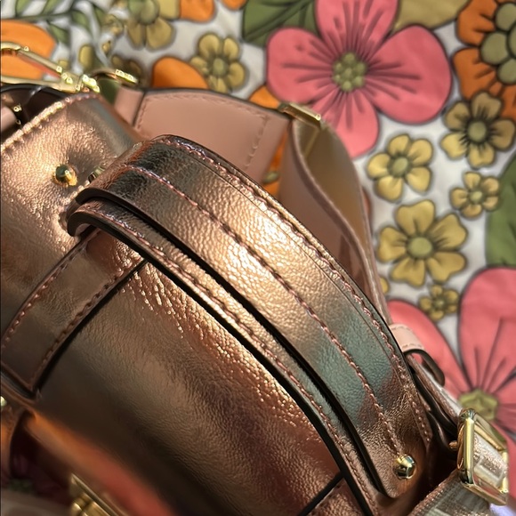 Michael Kors Rose Gold Satchel - Picture 8 of 9